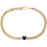 NAEMI Armband navy / rose-goud