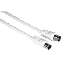 Hama 00205028 coax-kabel 1,5 m Coaxiaal Wit