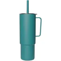 MiiR All Day Straw Cup Drinkfles Coastal Teal 32oz
