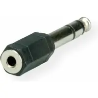 Roline Audio-adapter, Audio-adapters, Zwart