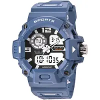 Invicta Activa X Digital ACW495-005 Heren Horloge - Quartz Uurwerk - Plastic met zwarte Wijzerplaat - 55mm
