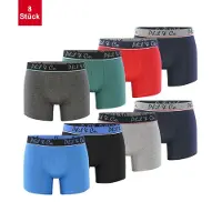 Phil&Co. Boxershorts gemengde kleuren