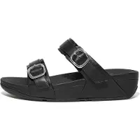 Original Brands lulu adjustable leather slide Slippers | Maat 39