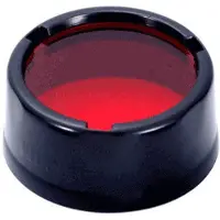 Nitecore NITNFR25 Kleurfilter EC1, EC2, EA1, EA2, MT2C, P12, SRT3, SRT5 en zaklampen met een Ø 25 mm Rood