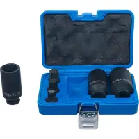 Bgs Dopsleutel + dopmoer, Aandrijfas speciaal inzetstuk 6 stuks. (12,5 mm)