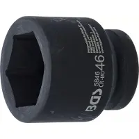 Bgs Power Socket Zeskant Aandrijving Vierkantaandrijving 25 mm (1") SW 46 mm (1", 46 mm)