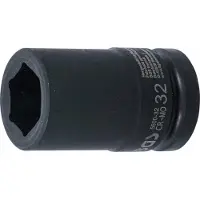 Bgs Kracht Dopsleuteldop zeskant, diep - 1 - 32 mm