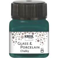 Kreul Glasverf - Porseleinverf - Cottage Green - Extra Mat - Chalky - - 20ml