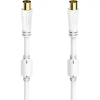 Ginza.se Antennekabel - - 5,0 m - Goud - 100 dB - Coaxiaal man/vrouw