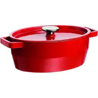 Pyrex Braadpan Slowcook Ovaal Rood 3,8 L