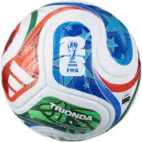 Adidas WK 2026 Trionda Pro Voetbal Maat 5 Wit Blauw Rood Groen