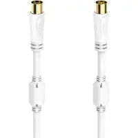 Ginza.se Coaxiale Antennekabel Gold 100 Db 3m Wit (205247)