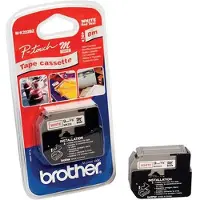 Brother M-K222 Tape Rood op wit (9 mm)