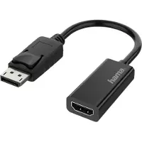 Hama Video-adapter DisplayPort-stekker - HDMI-aansluiting Ultra-HD 4K