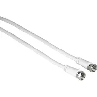 Hama 00205040 coax-kabel 10 m F Wit