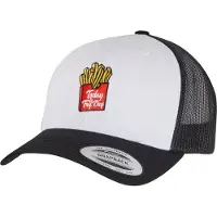 Mister tee Pet 'Today Is Friday Retro' geel / rood / zwart / wit