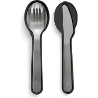 Lékué bestekset met etui 5-delig Black