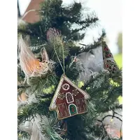 HEM Gingerbreadhouse Kerstbal – Peperkoekhuis Ornament 10,5 cm – Luxe Kersthanger – Kerstdecoratie voor in de Boom