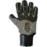 Torro Champio Keepershandschoenen - Negativ Cut - Grey/Black/Silver - Adults