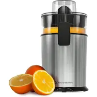 Kitchenbrothers Citruspers - Handmatig - Met Uitloop - 0.5L - RVS