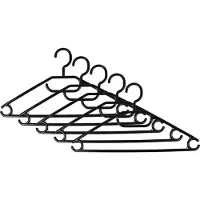 Benson Kledinghangers - 20x stuks - kunststof - 40 cm - 360° draaibare haak - kledingkast inruimen