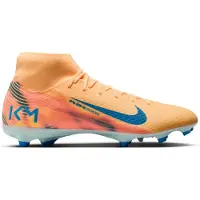 Nike Zoom Mercurial Superfly 10 Mbappé Academy Gras / Kunstgras Voetbalschoenen (MG) Lichtoranje Turquoise