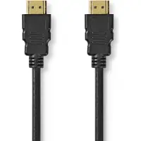 Nedis Ultra High Speed ??HDMI-Kabel | HDMI Connector | HDMI Connector | 8K@60Hz | 48 Gbps | 2.00 m | Rond | 6.5 mm | Zwart | Label - CVGL35000BK20