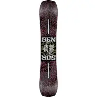 Nidecker - Snowboards - Sensor Women 2026 voor Dames van Hout - Maat 153 cm - Rood