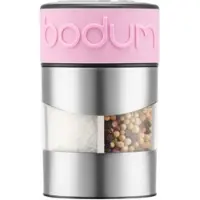 Bodum Peper- en zoutmolen Twin RVS / Pink
