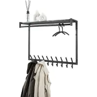 Ylumen Kapstok Tenaro B 100 cm H 80 cm marmer zwart