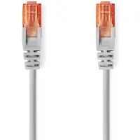 Nedis CCGL85230GY300, 30 meter, Cat6, U/UTP (UTP), RJ-45, RJ-45, grijs