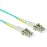 ACT RL9651 Glasvezel Patchkabel Duplex LSZH - LC/LC 50/125µm OM3 - 1,5 meter