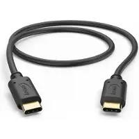 Hama 00201706 USB-kabel USB 2.0 0,5 m USB C 0,48 Gbit/s Zwart