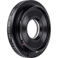 K&F Concept K&F Lens Adapter Canon FD - Canon EOS (EF / EF-S) (met glas)
