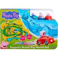 Pipsa Possu Whizz Around World Of Peppa Set Vehicle Veelkleurig Kinderen