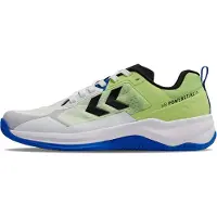 Hummel Sportschoen 'Powerstrike Pro' lichtgrijs / lichtgroen / zwart / wit