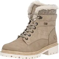 Remonte Veterlaarzen 'D0B81' donkerbeige / wit