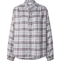 s.Oliver Blouse pastelblauw / bordeaux / zwart