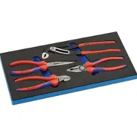 Knipex Gereedschapsmodule | 4-delig 1/3-module | set tangen | tangenset | 1 stuk - S4000871292 - S4000871292