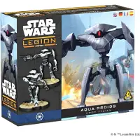 Asmodee Star Wars Legion - Aqua Droid Unit Expansion – Unpainted Requires Assembly