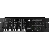 Monacor PA-4040 PA-versterker 40 W 4-kanaals 4 zones