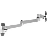 Speaka Professional SP-1624856 SuperSwivel Wandbeugel voor monitor Aantal monteerbare displays: 1 Display(s) 25,4 cm (10) - 76,2 cm (30) Zilver-zwart