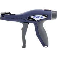 Hellermanntyton EVO9i-MET/PL-BU Kabelbindtang Blauw-grijs