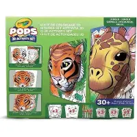 Crayola - POPS - Hobbypakket - 3D-Activiteiten Super Set Voor Kinderen - Jungle Thema - 6 Onderwerpen