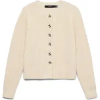 Vero Moda Gebreid vest beige