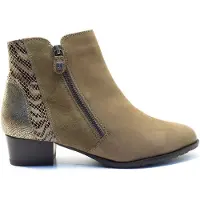 Helioform 560.016 Enkellaarzen | Maat 4 Dames Taupe