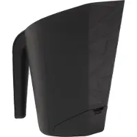 Eda Plastiques XL Pelletschep, kunststof, zwart