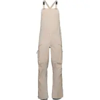 Black Diamond - Skibroeken - M Factor Bibs Moonstone voor Unisex van Nylon - Maat S - Beige