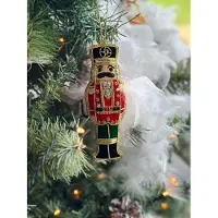 HEM Notenkraker Kerstbal – Kersthanger 14 cm – Luxe Ornament – Kerstdecoratie – Kerstfiguur Notenkraker voor in de Boom