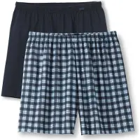 Calida Boxershorts nachtblauw / hemelsblauw / blauw gemêleerd / wit